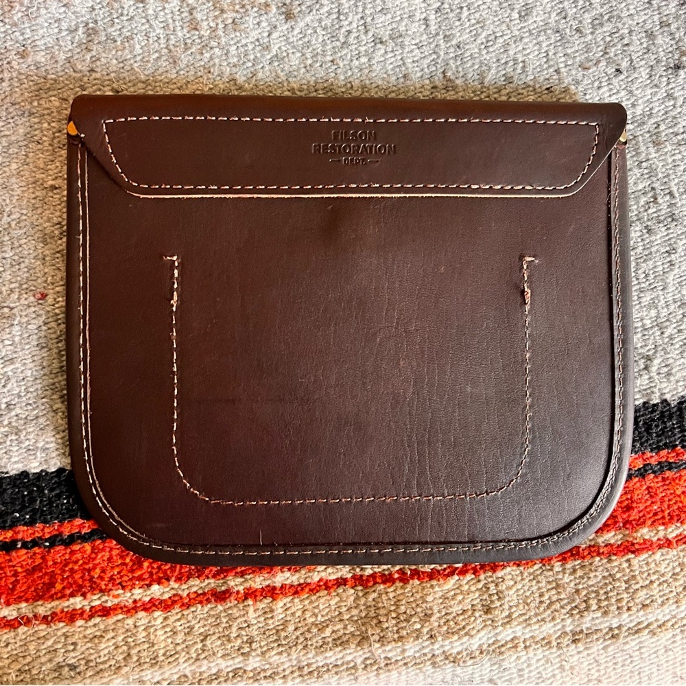 Filson Restoration Department Leather Pouch - Picture 2 of 16